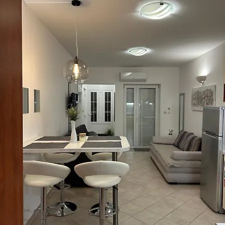 Apartmani Samec Novalja Exterior foto